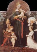 HOLBEIN, Hans the Younger Damstadt Madonna Germany oil painting artist